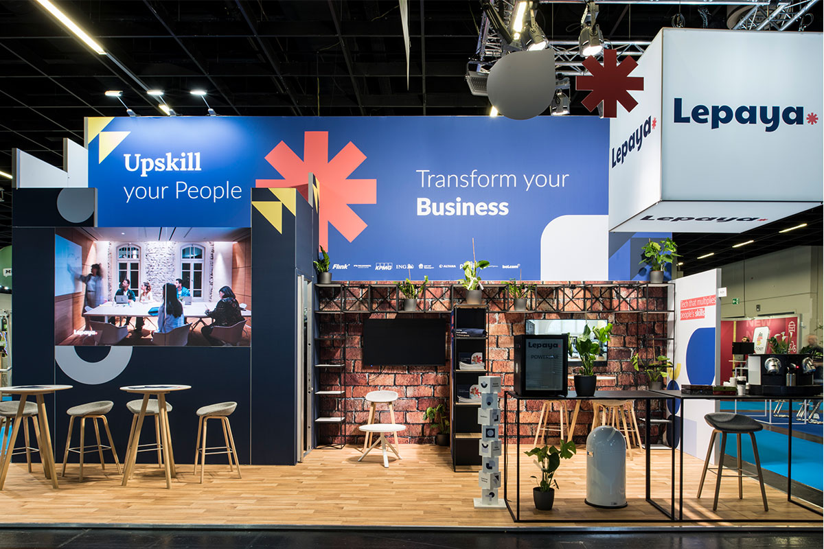 Lepaya Messestand auf der Zukunft Personal