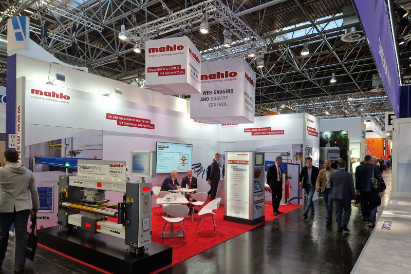 Messestand für Mahlo auf der K-Messe in Düsseldorf